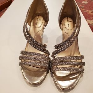 Silver Bandolino Heels